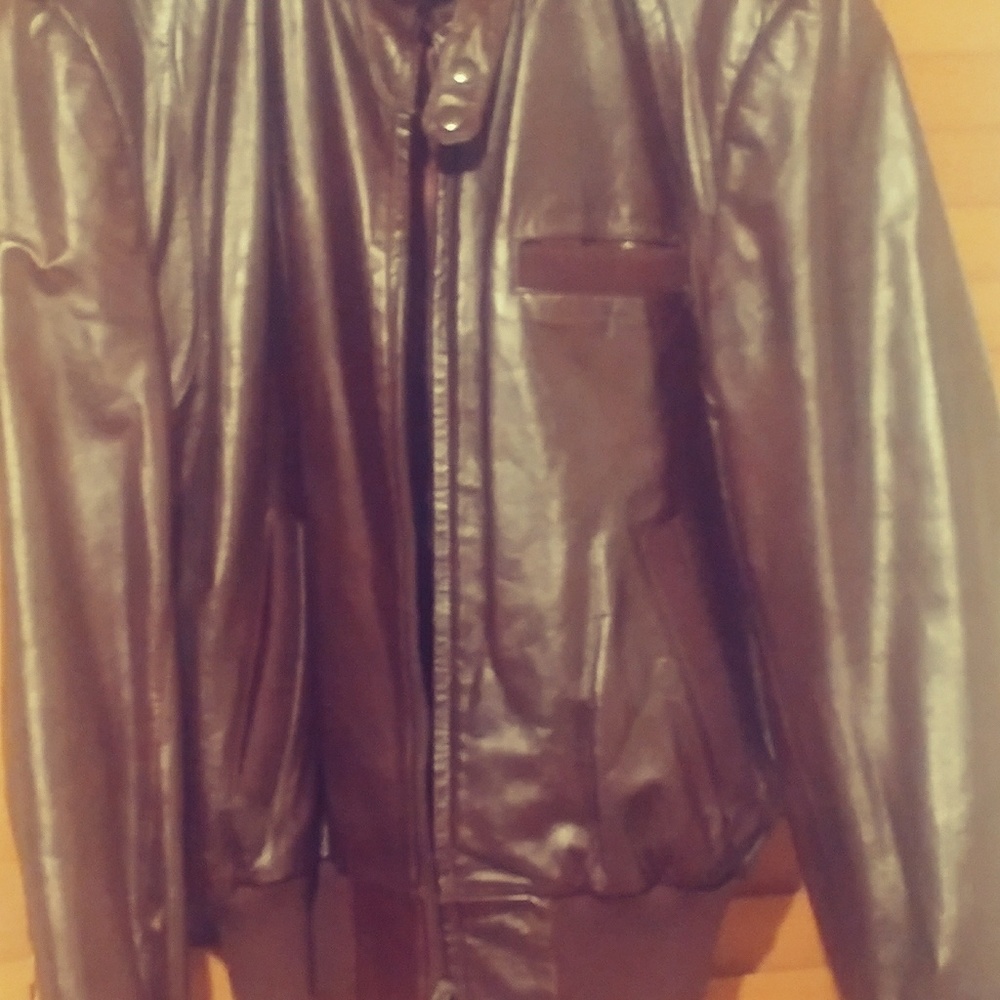 Vintage leather jacket